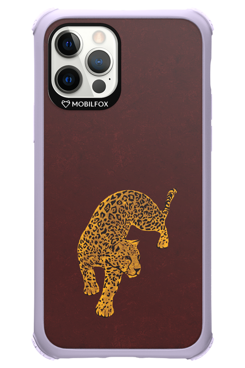 Burgundy Leopard - Apple iPhone 12 Pro