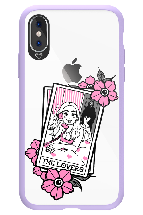 The Spooky Lovers (Transparent) - Apple iPhone X