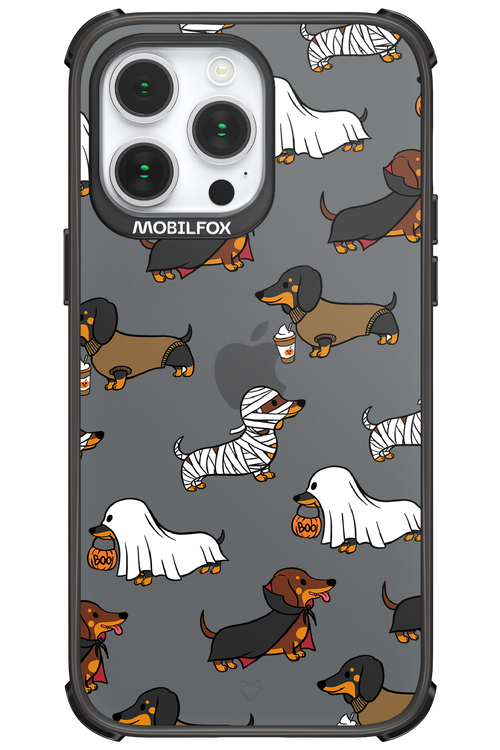 Scary Dachshund (Transparent) - Apple iPhone 14 Pro Max
