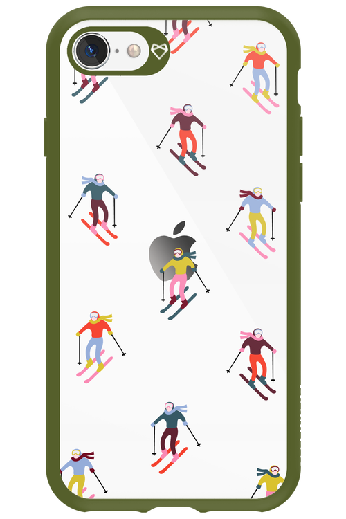 Snow Motion (Transparent) - Apple iPhone SE 2022