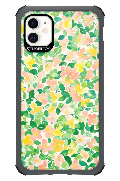 Sunshine on Flowers - Apple iPhone 11