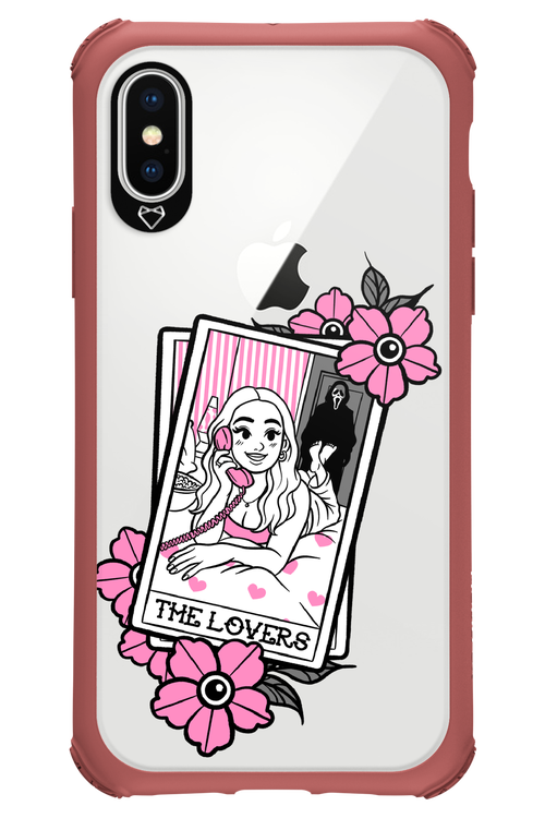 The Spooky Lovers (Transparent) - Apple iPhone XS