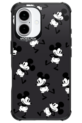 Iconic Mouse (antracite pattern) - Apple iPhone 16