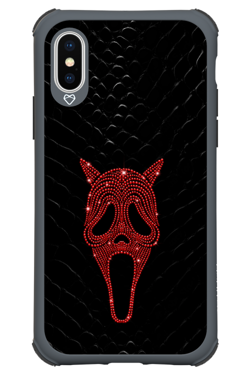 Devil Glitter Ghost - Apple iPhone XS