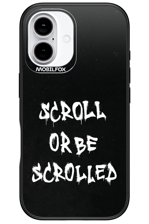 Scroll Black 2.0 - Apple iPhone 16
