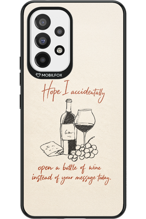 Bottle of wine 2.0 - Samsung Galaxy A53