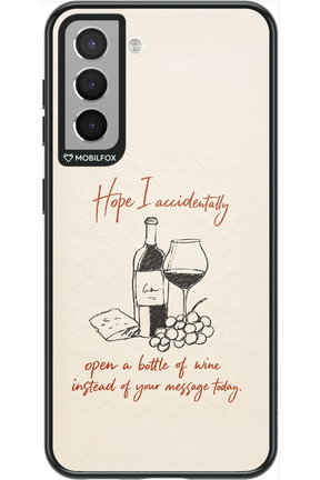 Bottle of wine 2.0 - Samsung Galaxy S21