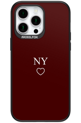 NY Burgundia 2.0 - Apple iPhone 15 Pro Max