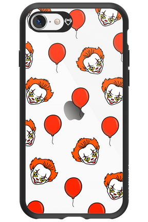 Mystery Clown (Transparent) - Apple iPhone SE 2022