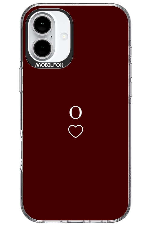 O Burgundia 2.0 - Apple iPhone 16 Plus