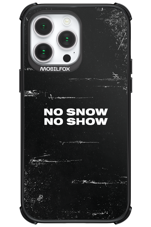 No snow, no show - Apple iPhone 14 Pro Max