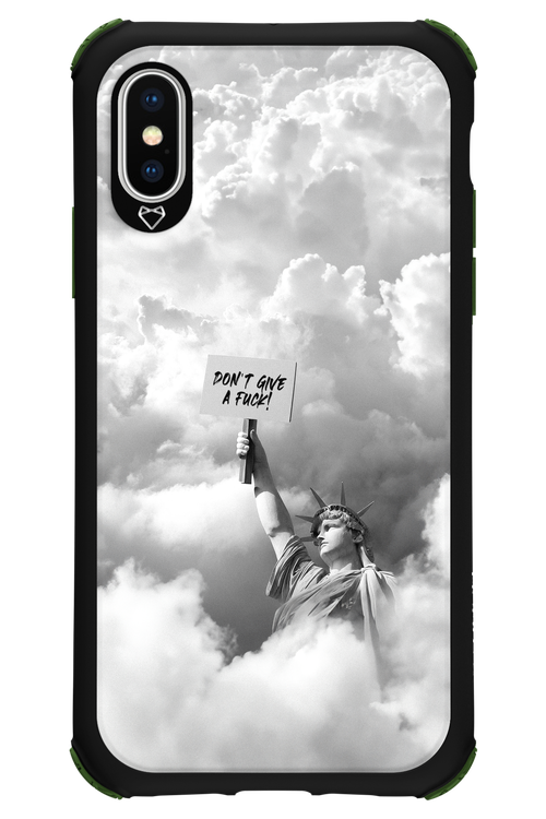Don't give a  - Apple iPhone X