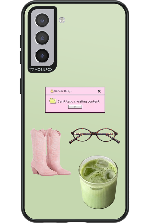 Matcha Babe - Samsung Galaxy S21+