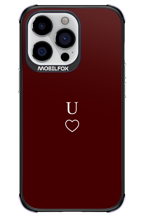 U Burgundia 2.0 - Apple iPhone 13 Pro