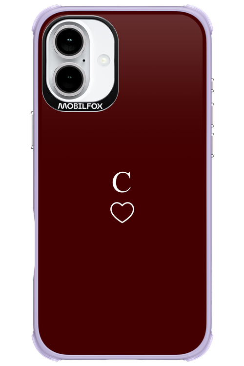 C Burgundia 2.0 - Apple iPhone 16 Plus