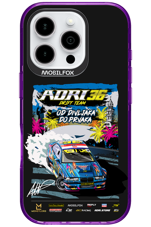 ADRI36 Midnight Drift - Apple iPhone 16 Pro