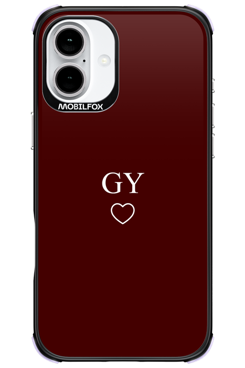 GY Burgundia 2.0 - Apple iPhone 16 Plus