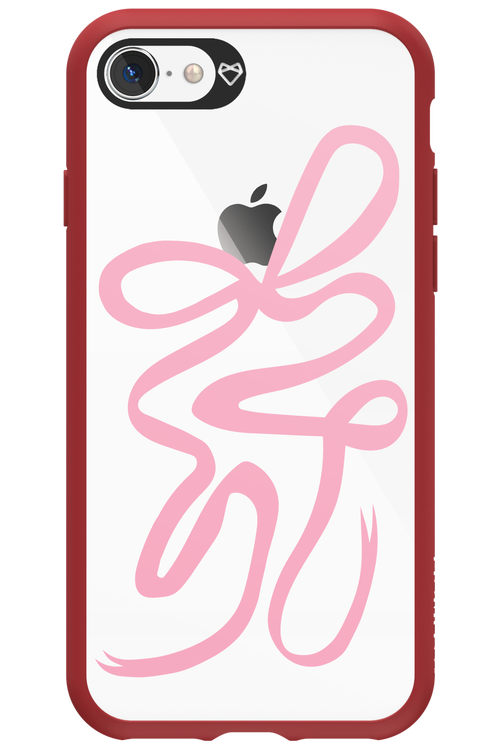 Pink Bow - Apple iPhone 8