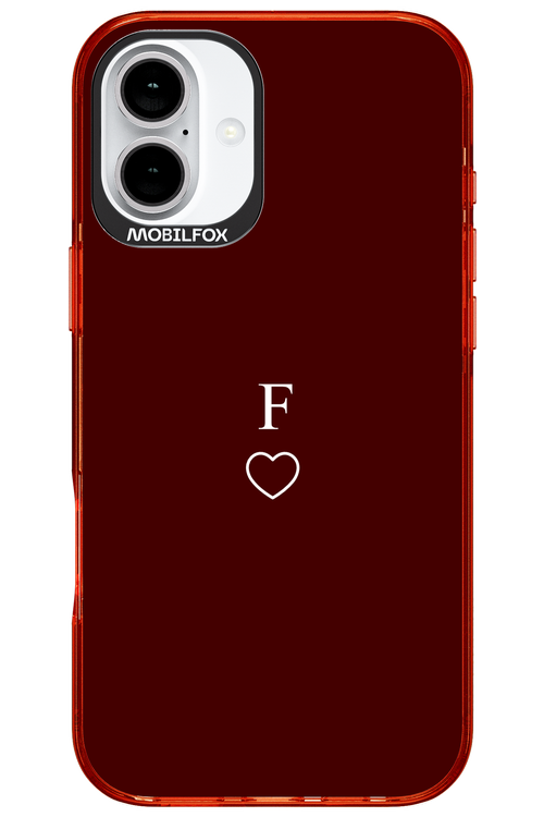 F Burgundia 2.0 - Apple iPhone 16 Plus