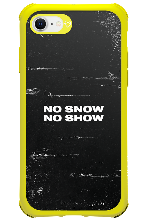 No snow, no show - Apple iPhone 8