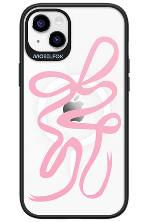 Pink Bow - Apple iPhone 14 Plus