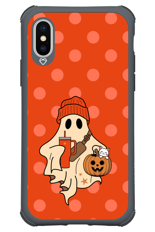 Ghost Girl (Orange) - Apple iPhone XS