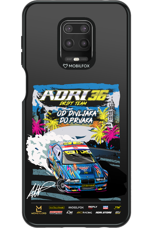 ADRI36 Midnight Drift 2.0 - Xiaomi Redmi Note 9 Pro