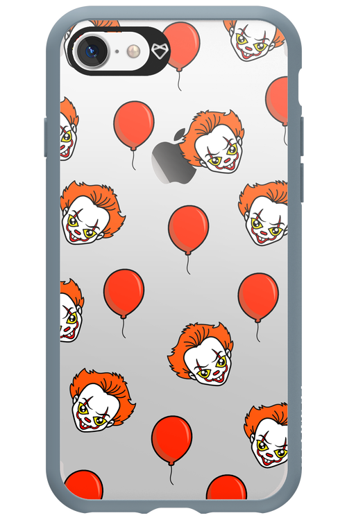 Mystery Clown (Transparent) - Apple iPhone 7