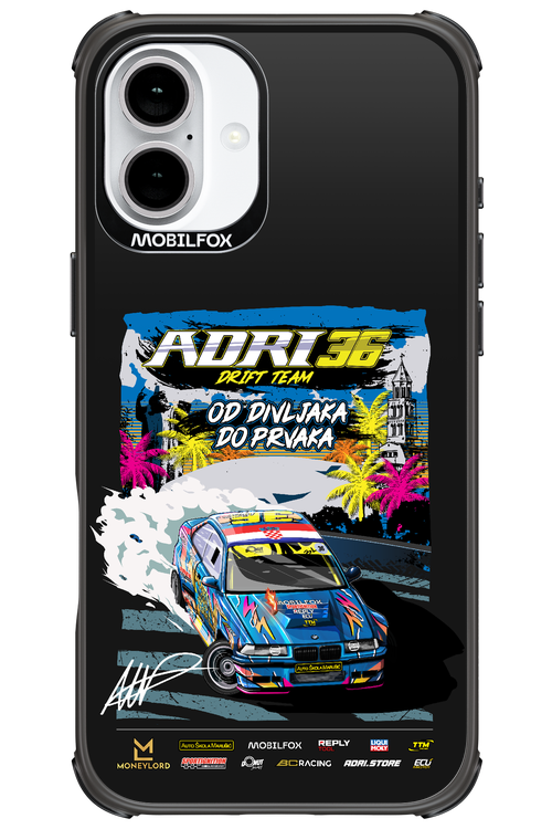 ADRI36 Midnight Drift 2.0 - Apple iPhone 16 Plus