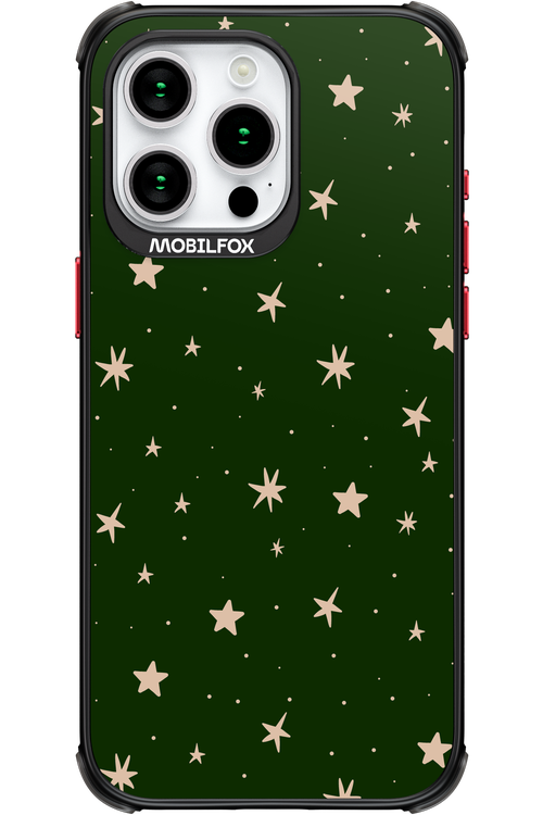 Forest Green Stars - Apple iPhone 15 Pro Max
