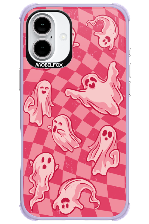 Strawberry Ghosts - Apple iPhone 16 Plus