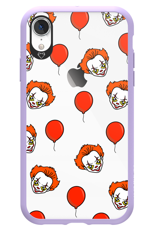 Mystery Clown (Transparent) - Apple iPhone XR