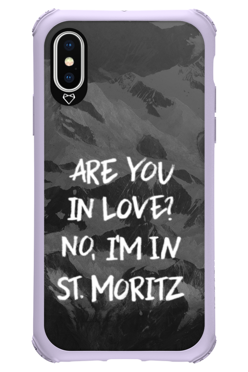 I'm in St. Moritz - Apple iPhone XS