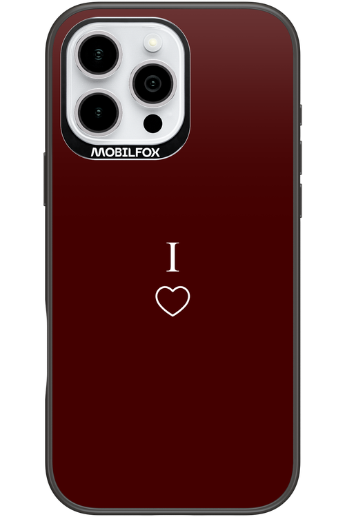 I Burgundia 2.0 - Apple iPhone 16 Pro Max