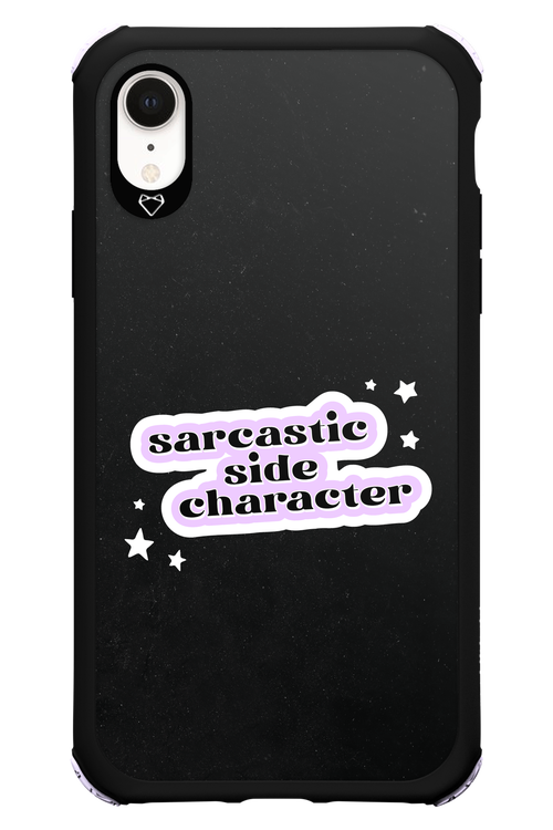 Sarcastic Black - Apple iPhone XR