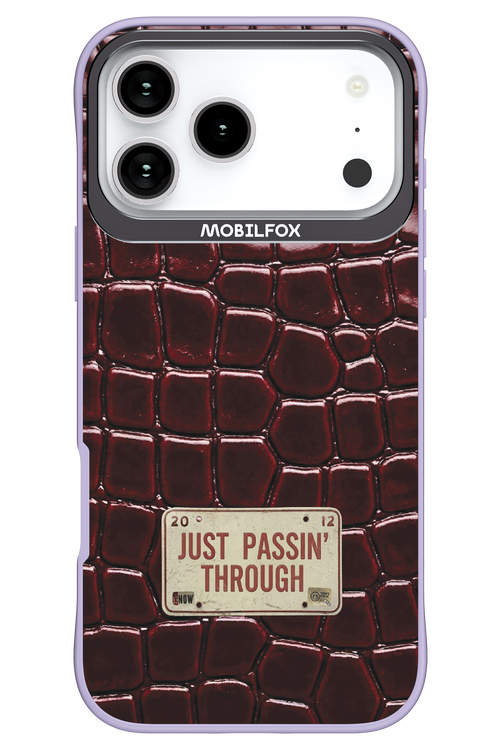 Just passin through 2.0 - Apple iPhone 17 Pro Max