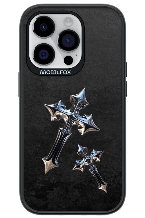 Chrome Crosses - Apple iPhone 14 Pro
