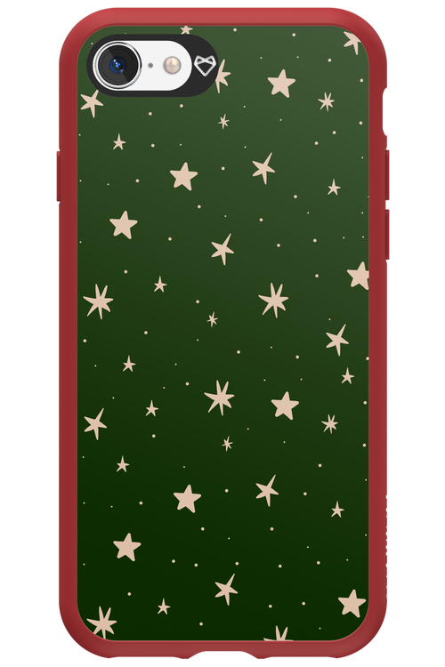 Forest Green Stars - Apple iPhone SE 2020