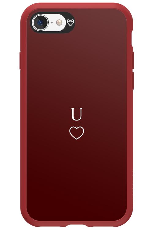 U Burgundia 2.0 - Apple iPhone 8
