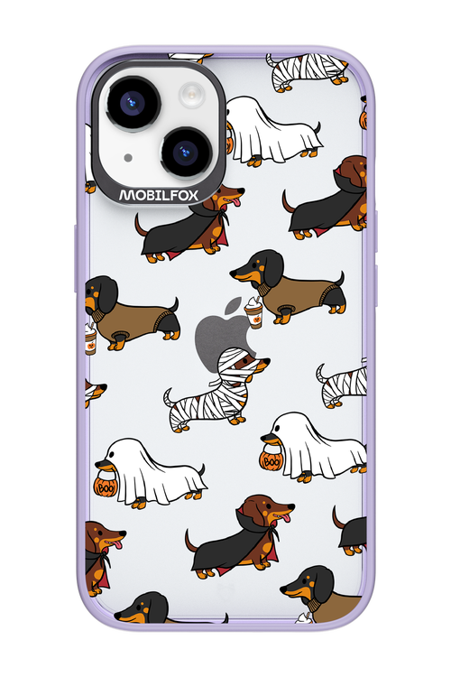 Scary Dachshund (Transparent) - Apple iPhone 14