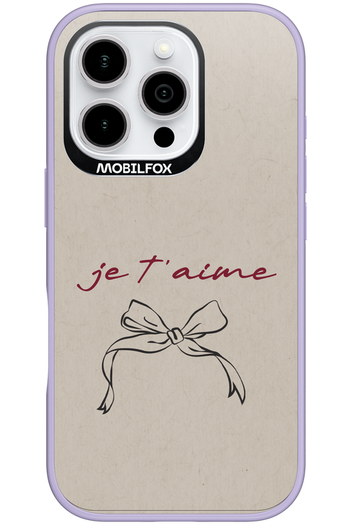 JET'AIME 2.0 - Apple iPhone 16 Pro
