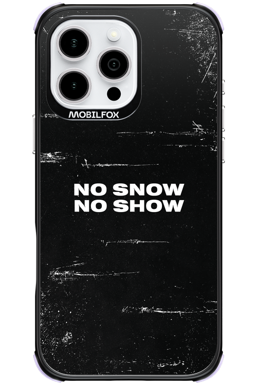 No snow, no show - Apple iPhone 16 Pro Max
