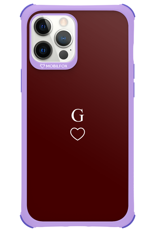 G Burgundia 2.0 - Apple iPhone 12 Pro Max