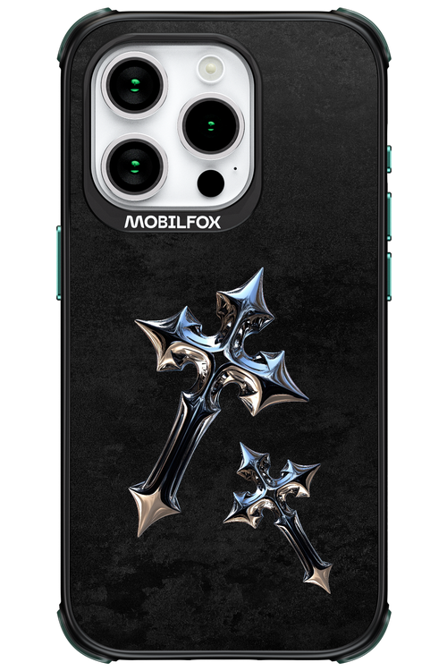Chrome Crosses - Apple iPhone 15 Pro