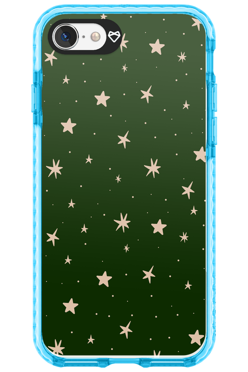 Forest Green Stars - Apple iPhone SE 2020