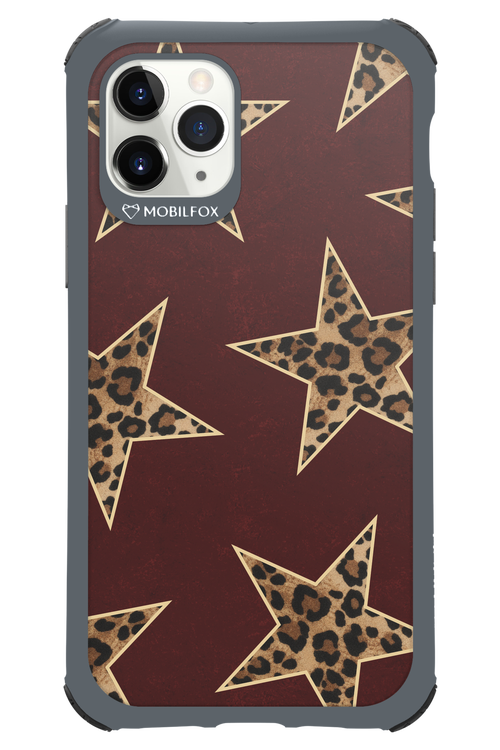 Wild Stars Burgundy - Apple iPhone 11 Pro