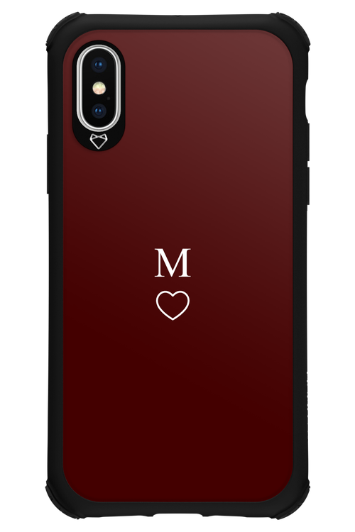 M Burgundia 2.0 - Apple iPhone X