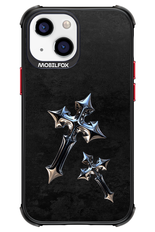 Chrome Crosses - Apple iPhone 13 Mini