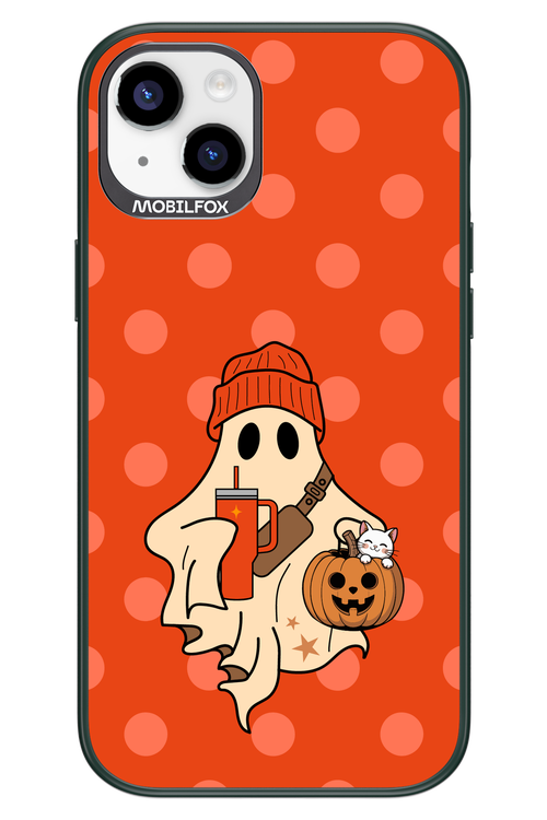 Ghost Girl (Orange) - Apple iPhone 14 Plus