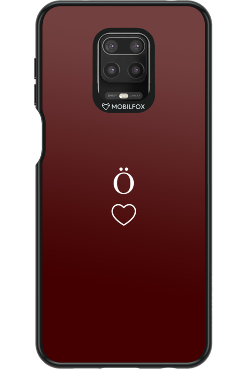 O Burgundia II 2.0 - Xiaomi Redmi Note 9 Pro